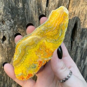 ☁️ bumblebee jasper polished crystal slab